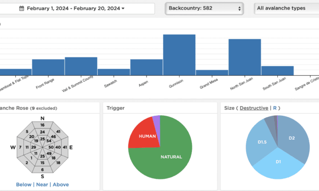 A Snapshot: Mid-February Avalanche Data from CO and UT